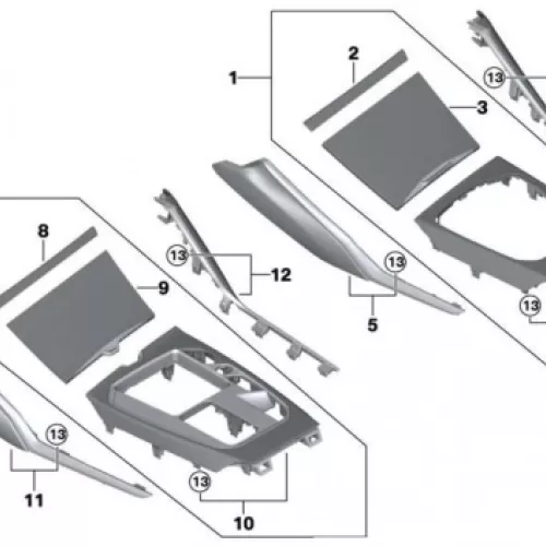 G22 BMW Serie 4 Consola central   Foto 3